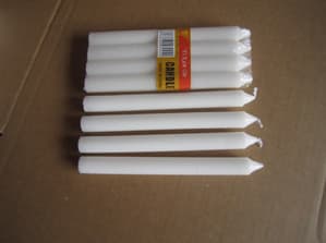 55g white stick candle